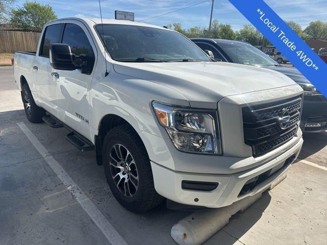 used 2021 Nissan Titan car, priced at $29,876