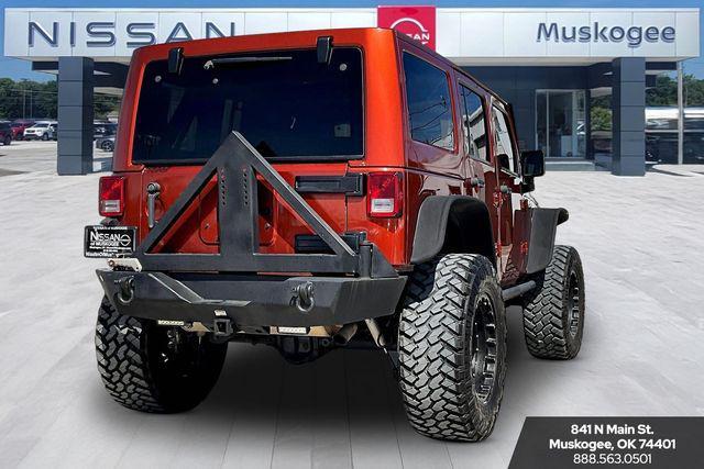 used 2014 Jeep Wrangler Unlimited car, priced at $19,985