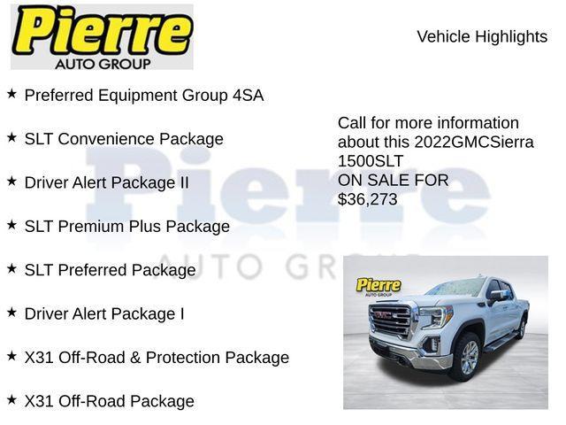 used 2022 GMC Sierra 1500 Limited car, priced at $36,473