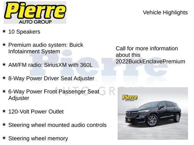 used 2022 Buick Enclave car, priced at $26,986