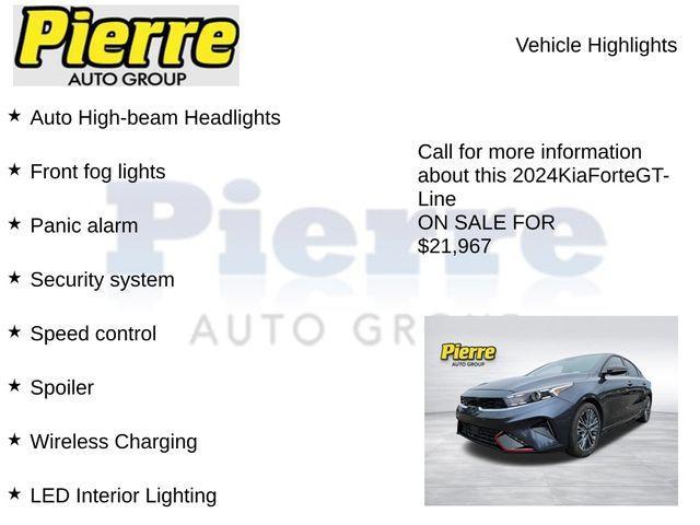 used 2024 Kia Forte car, priced at $21,967