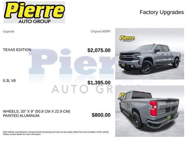 used 2020 Chevrolet Silverado 1500 car, priced at $31,686