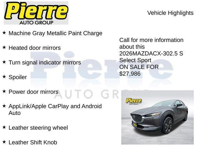 used 2026 Mazda CX-30 car, priced at $27,986