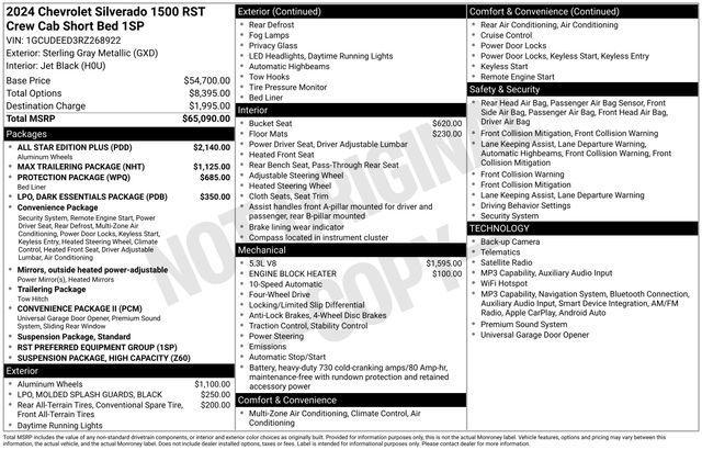 used 2024 Chevrolet Silverado 1500 car, priced at $49,686