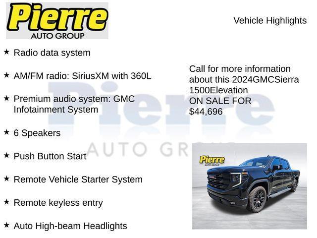 used 2024 GMC Sierra 1500 car, priced at $44,896