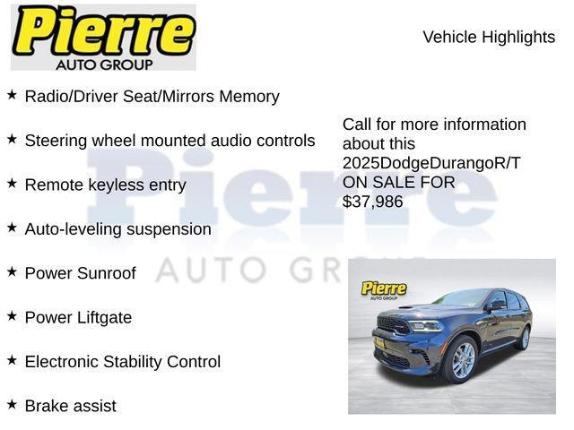 used 2025 Dodge Durango car, priced at $38,186