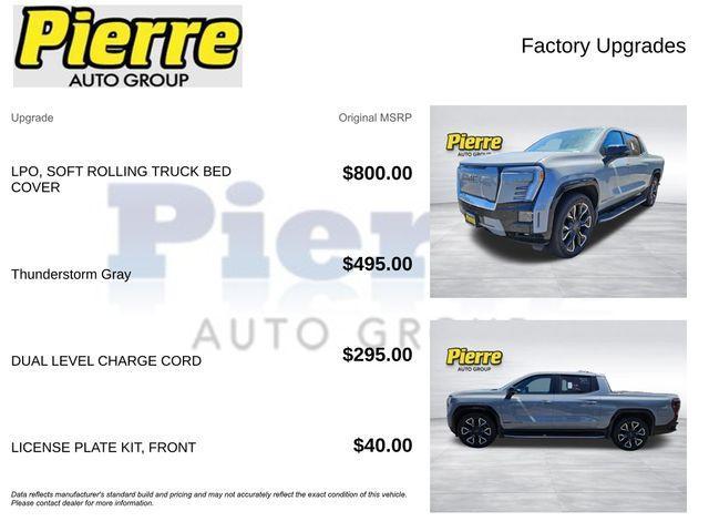 used 2025 GMC Sierra EV car, priced at $75,186