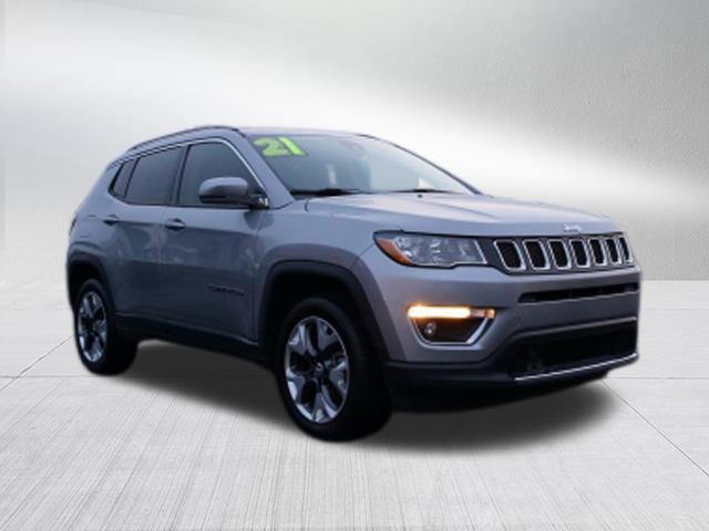 used 2021 Jeep Compass car, priced at $13,715