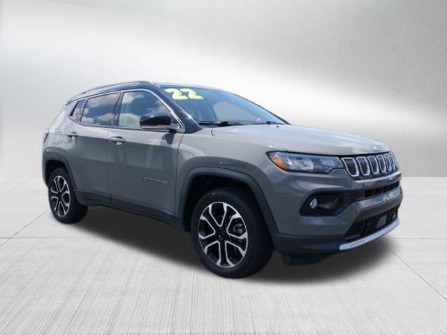 used 2022 Jeep Compass car, priced at $22,870