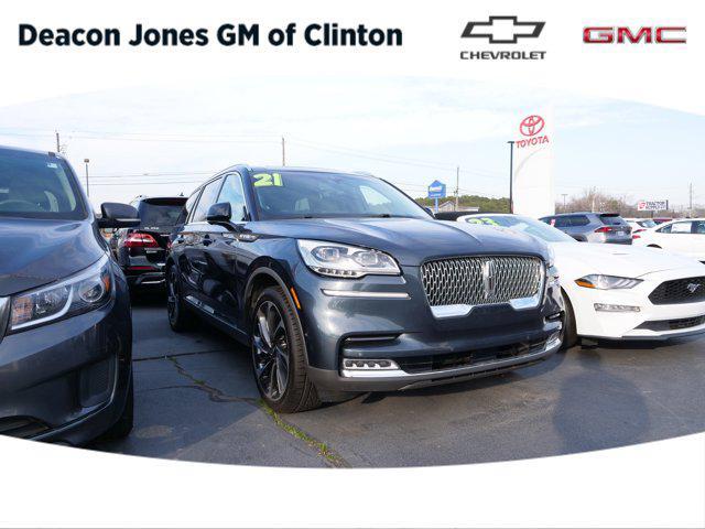 used 2021 Lincoln Aviator car, priced at $25,525