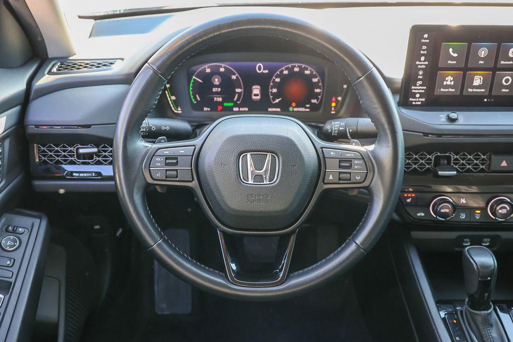 used 2023 Honda Accord Hybrid car, priced at $24,999