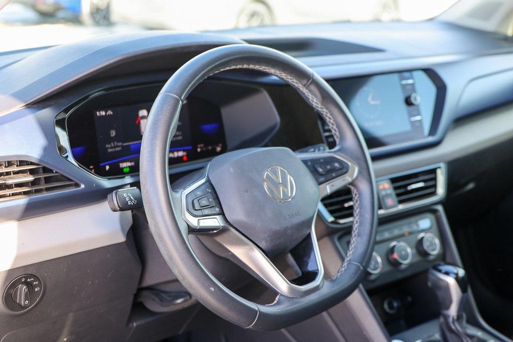 used 2022 Volkswagen Taos car, priced at $16,999