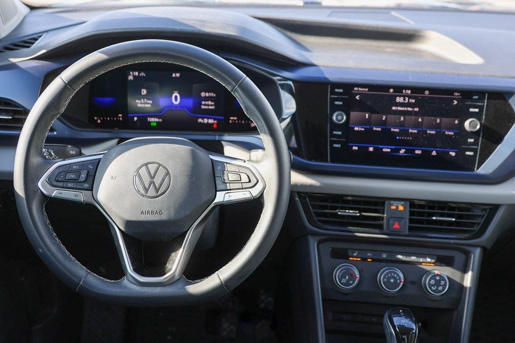 used 2022 Volkswagen Taos car, priced at $16,999