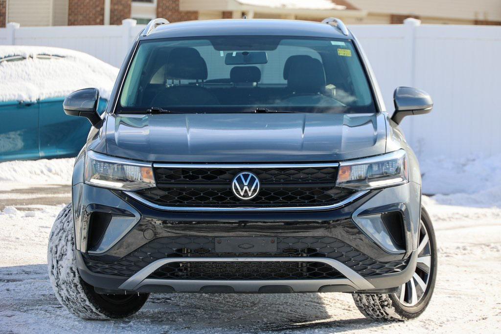 used 2022 Volkswagen Taos car, priced at $16,999