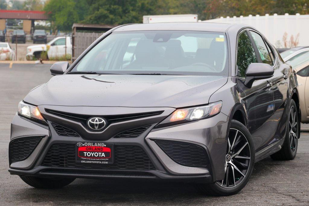 used 2021 Toyota Camry car, priced at $23,498