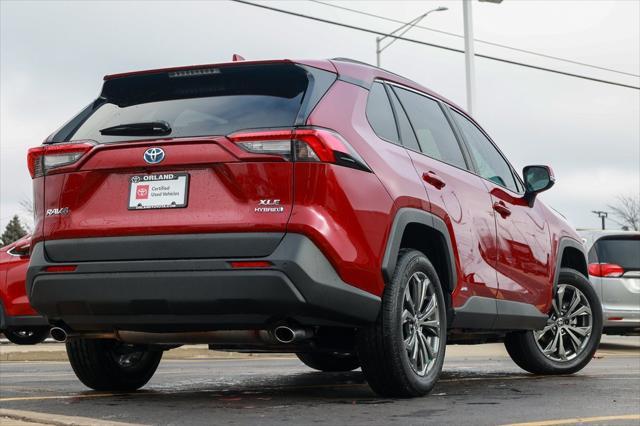 used 2022 Toyota RAV4 Hybrid car, priced at $32,999