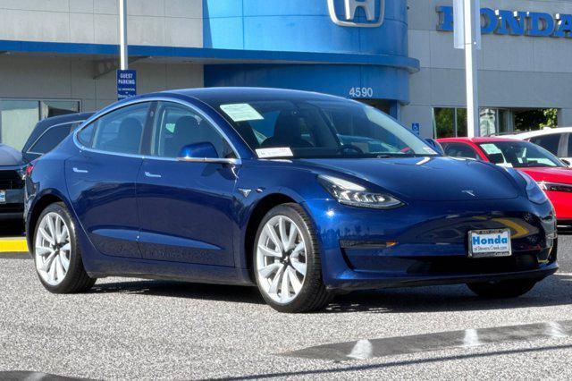 used 2018 Tesla Model 3 car, priced at $20,499