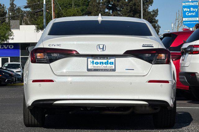 used 2025 Honda Civic Hybrid car, priced at $29,999