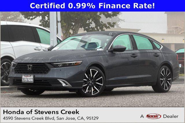 used 2023 Honda Accord Hybrid car, priced at $31,999