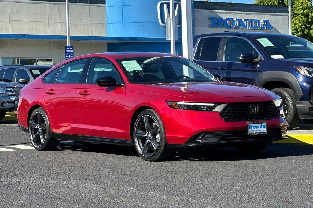 used 2023 Honda Accord Hybrid car, priced at $28,603