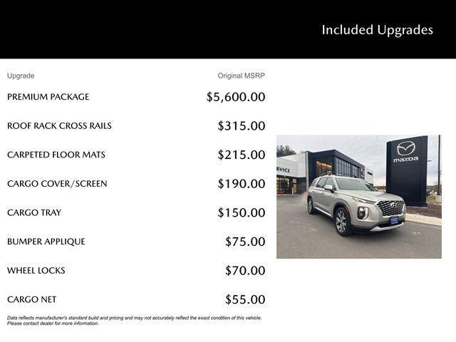 used 2022 Hyundai Palisade car, priced at $23,047