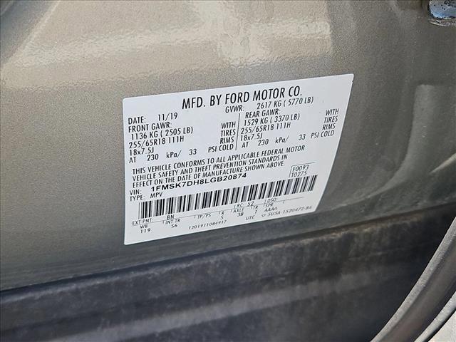 used 2020 Ford Explorer car, priced at $19,606