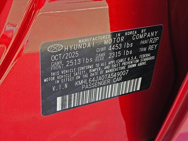 new 2026 Hyundai Sonata car, priced at $31,350