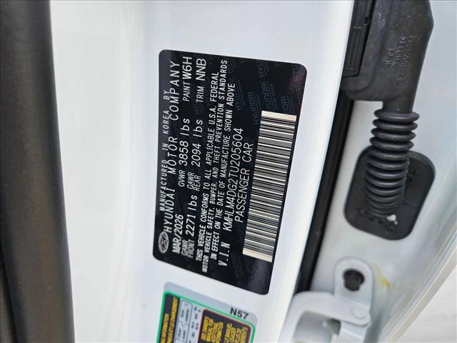 new 2026 Hyundai Elantra car, priced at $24,340