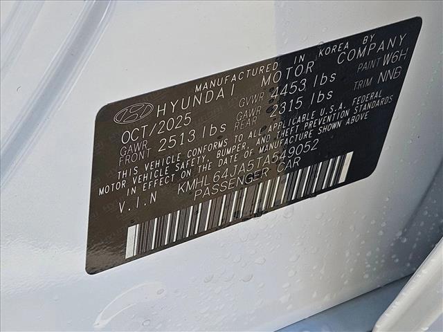 new 2026 Hyundai Sonata car, priced at $31,350