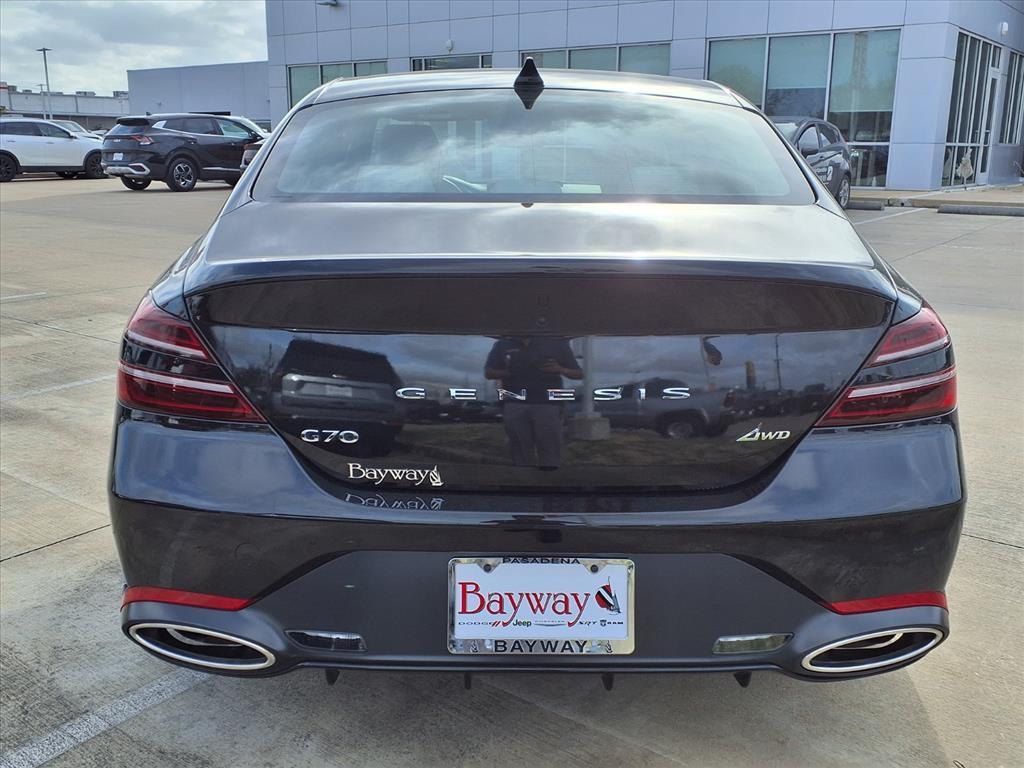 used 2025 Genesis G70 car, priced at $33,096