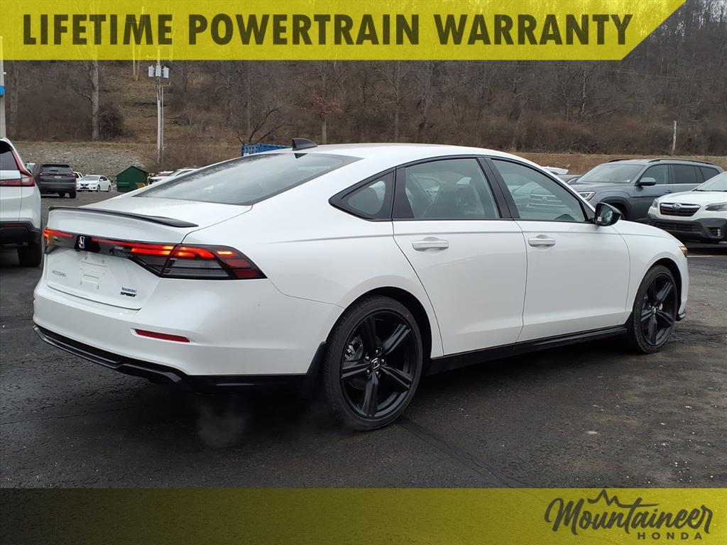 new 2025 Honda Accord Hybrid car, priced at $36,100