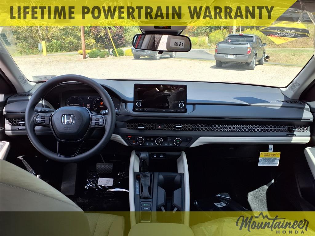 new 2025 Honda Accord car, priced at $30,850