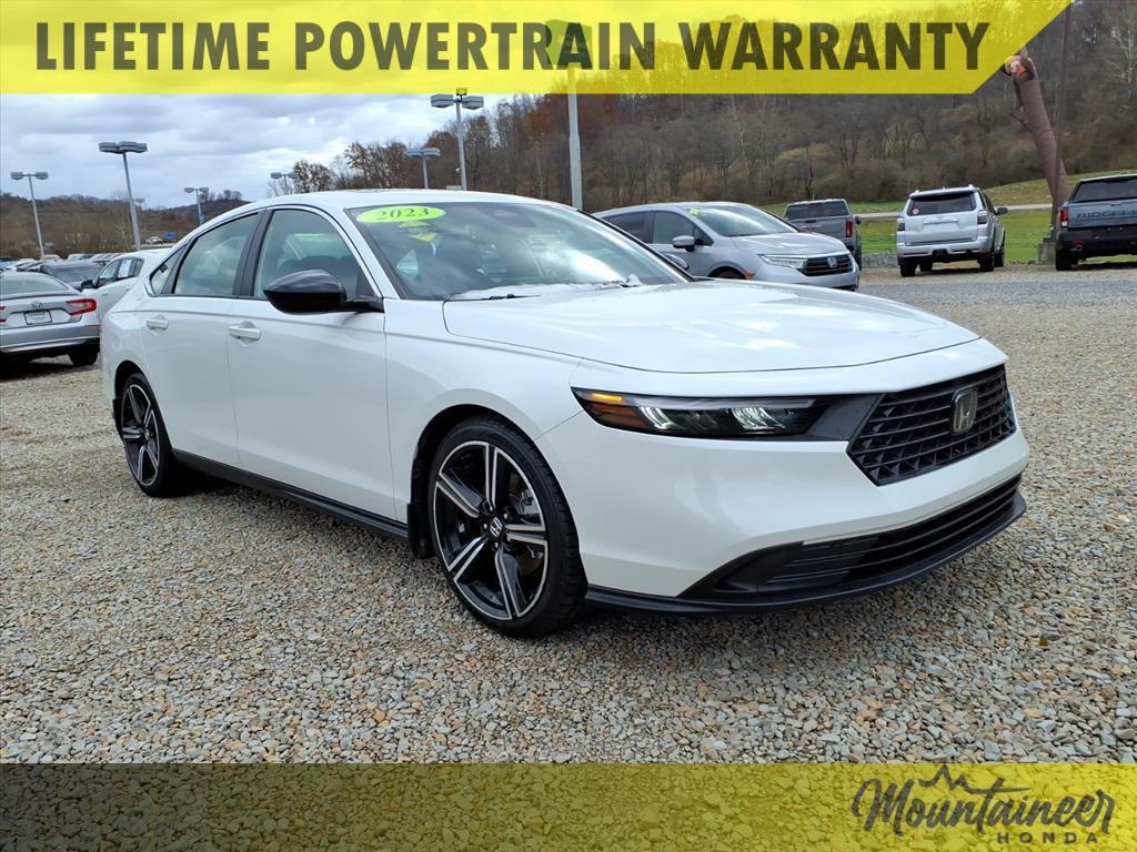 used 2023 Honda Accord Hybrid car, priced at $22,500