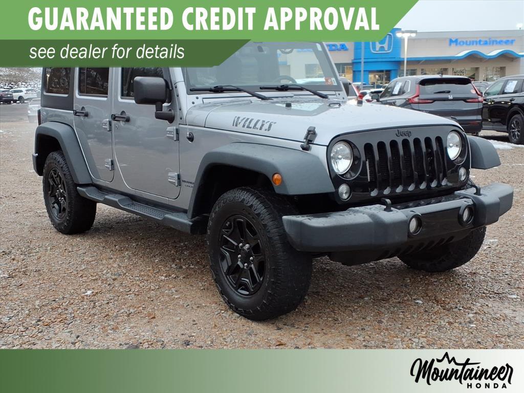 used 2018 Jeep Wrangler JK Unlimited car, priced at $17,500