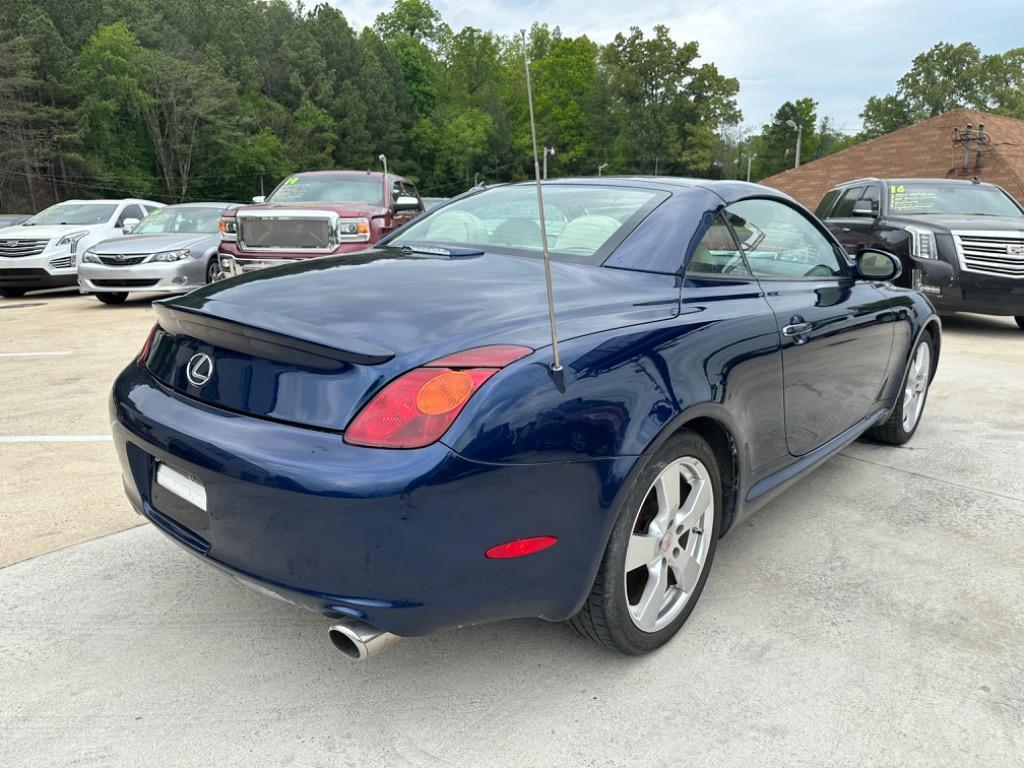 used 2002 Lexus SC 430 car, priced at $8,950