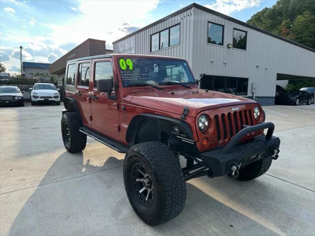 used 2009 Jeep Wrangler Unlimited car, priced at $13,950