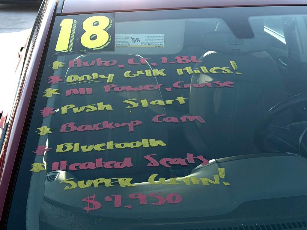 used 2018 Chevrolet Sonic car, priced at $6,450