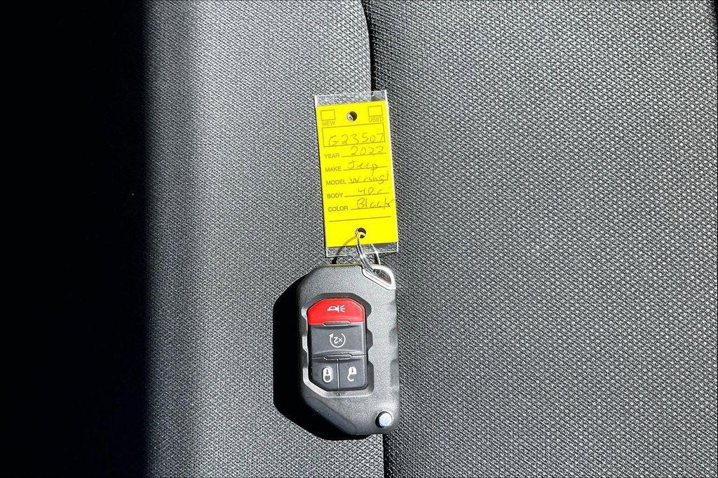 used 2022 Jeep Wrangler Unlimited car, priced at $33,688