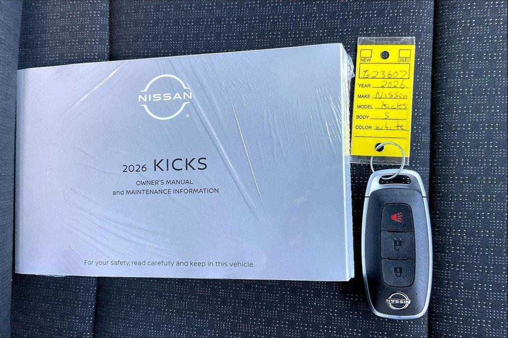 used 2026 Nissan Kicks car, priced at $24,688