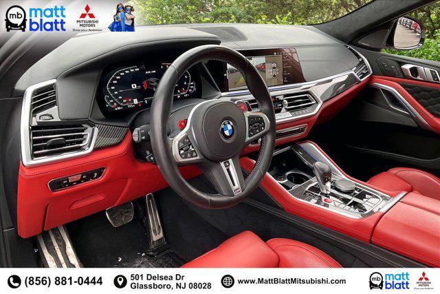 used 2022 BMW X6 M car, priced at $79,999