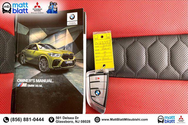 used 2022 BMW X6 M car, priced at $79,999