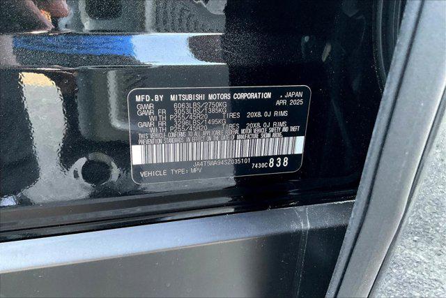 new 2025 Mitsubishi Outlander PHEV car, priced at $53,334