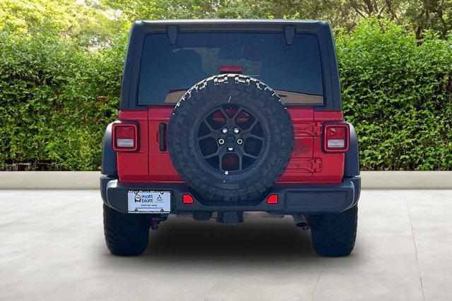 used 2025 Jeep Wrangler car, priced at $38,999