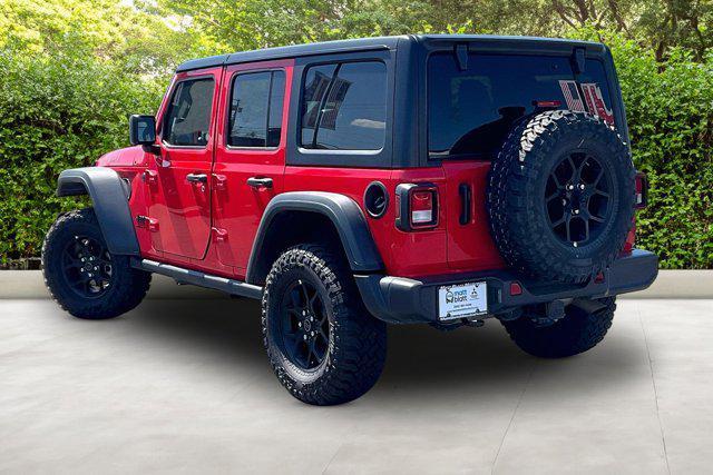used 2025 Jeep Wrangler car, priced at $38,999
