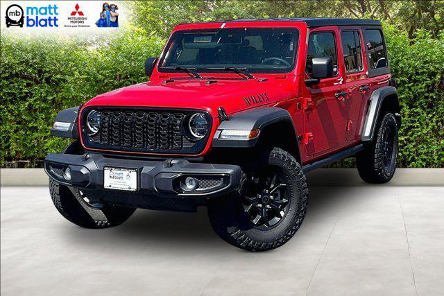 used 2025 Jeep Wrangler car, priced at $38,999