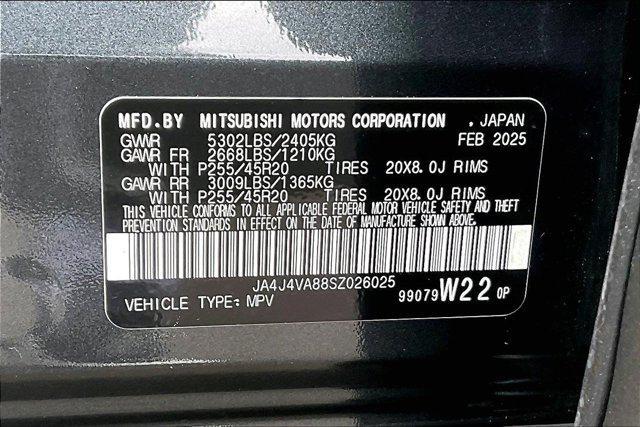 new 2025 Mitsubishi Outlander car, priced at $41,215