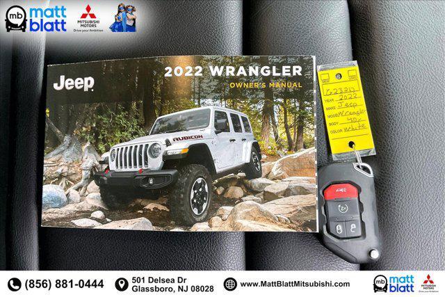 used 2022 Jeep Wrangler Unlimited car, priced at $59,999