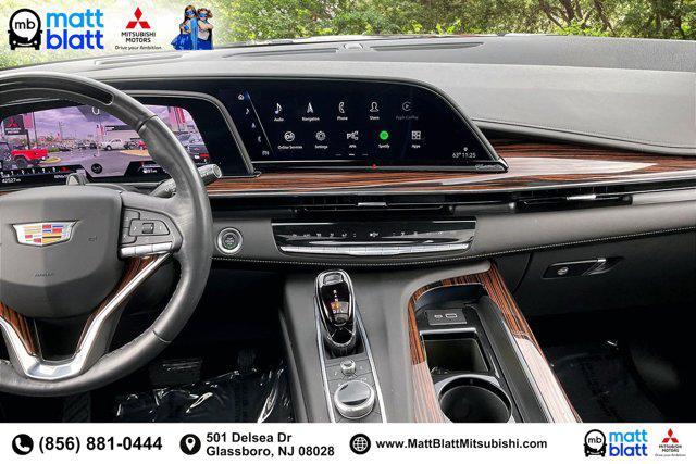 used 2024 Cadillac Escalade ESV car, priced at $77,999
