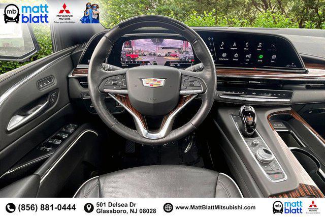 used 2024 Cadillac Escalade ESV car, priced at $77,999