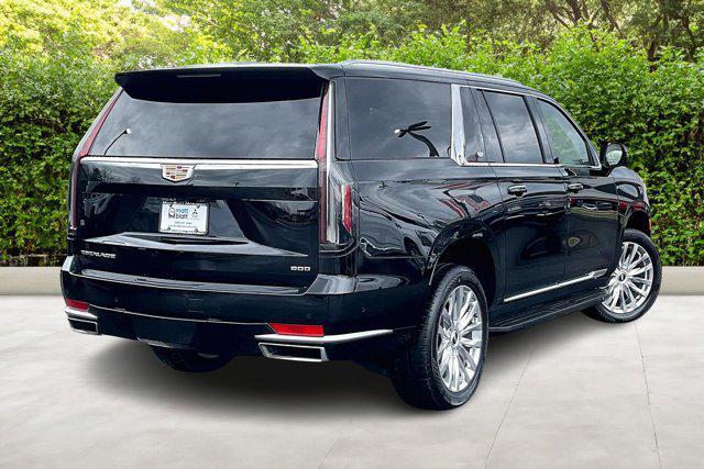 used 2024 Cadillac Escalade ESV car, priced at $75,688